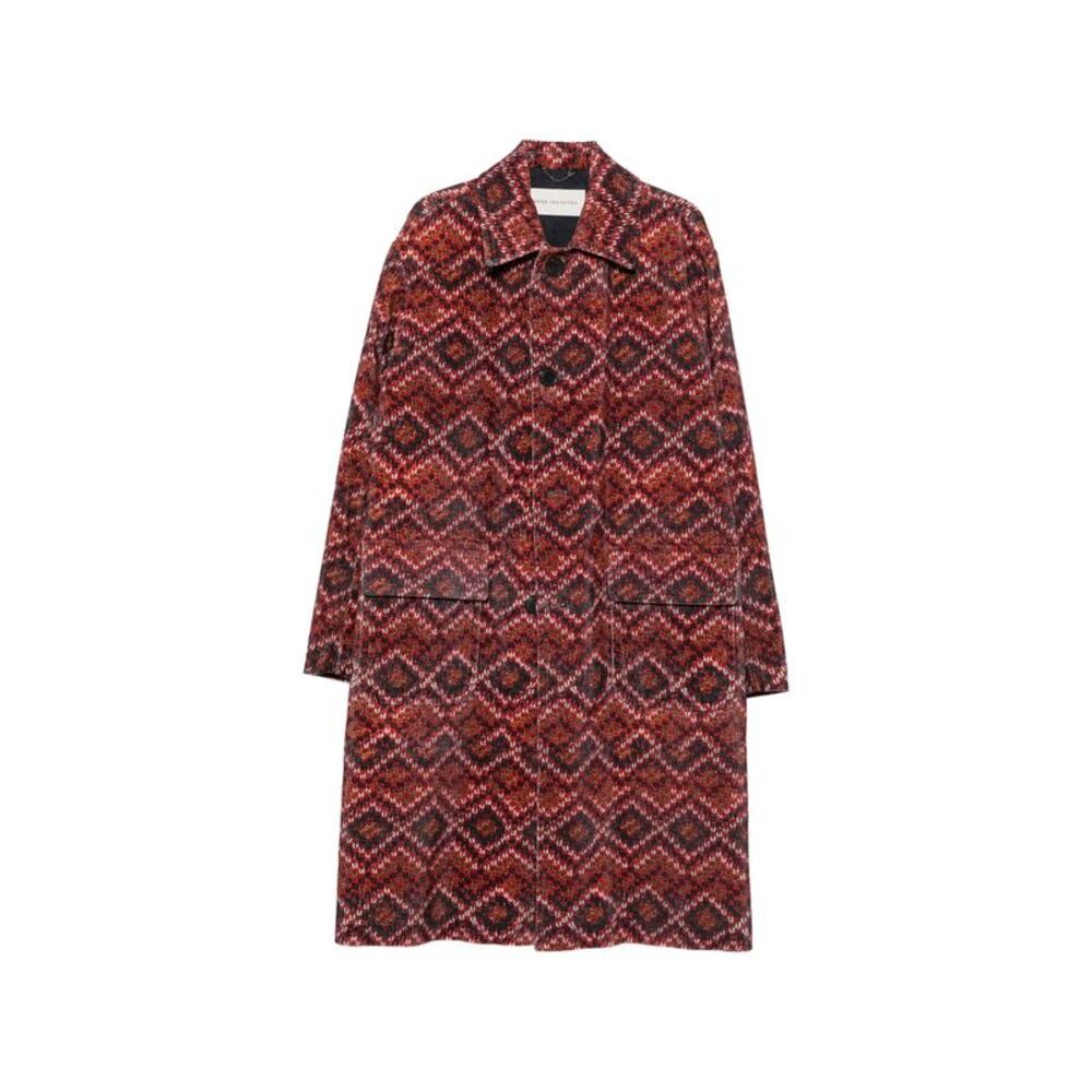 Dries Van Noten Red Coats - Single Breasted Coats Men